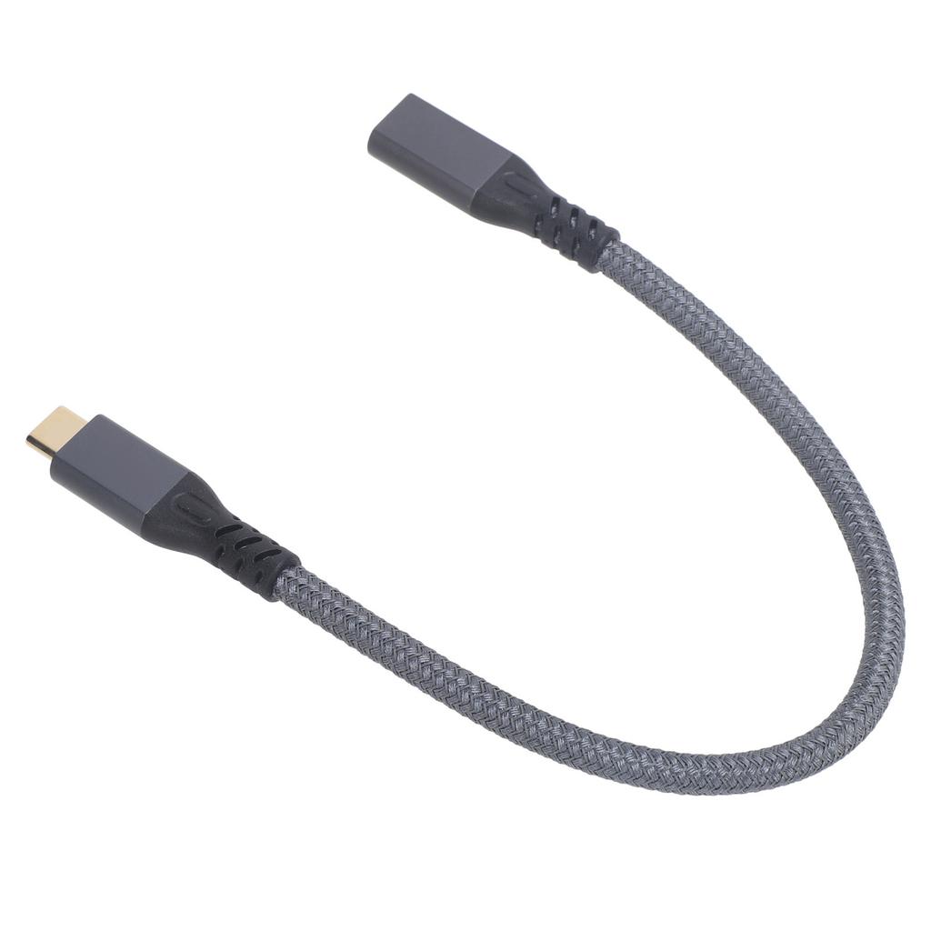 USB C Extension Cable Male To Female 20Gbps Transfer 240W Fast Charging 4K 60Hz Video USB C 3.2 Gen 2 Extender Cord for