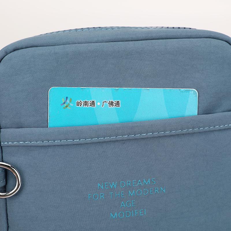 Small Bag Women's Shoulder Crossbody Bag Nylon Small Square Bag Mobile Phone Bag