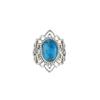 Citrine Gemstone Ring: 925 Sterling Silver, Vintage Style