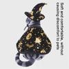 Dog Cloak Cosplay Costume Star  Hat Pet Cape Dark Hat Witch Cloak