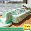 Blue Little Fish Inflatable Kids Swimming Pool