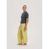 Budhi Mudra Diagonale Jogginghose  Gedämpftes Limettengrün  B61003apl44 G48