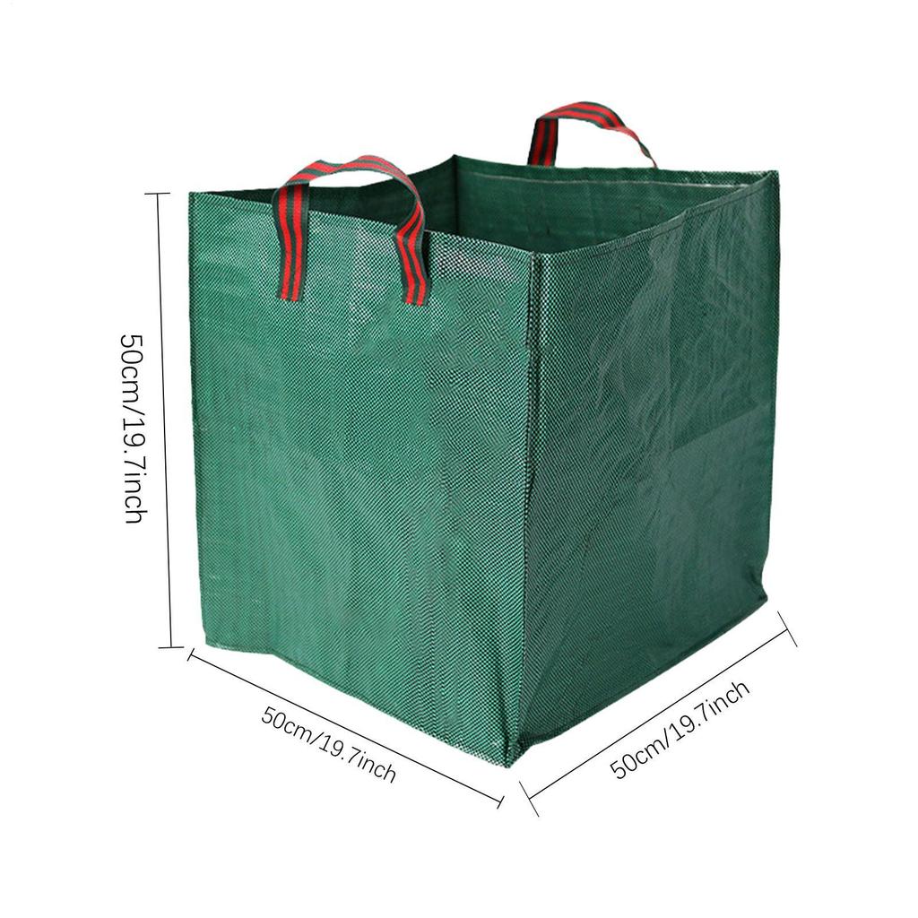 Reusable Leaf Bags 125/270L Lawn Bags Garden Clippings Bags Yard Trash Bags Harvest Straw Bags Leaf Collector Lawn Bags