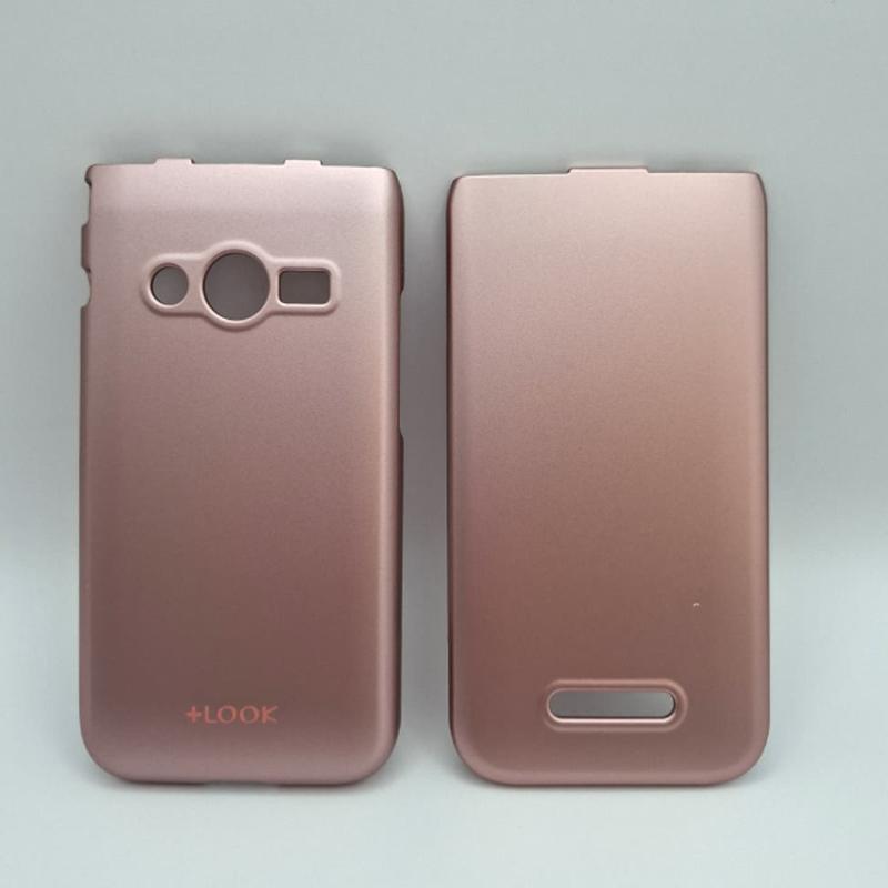 

Папка стиля ALT MIVE для чехла телефона AT-M120, твердый цвет, сделано в Корее ROSEGOLD(M120)1EA