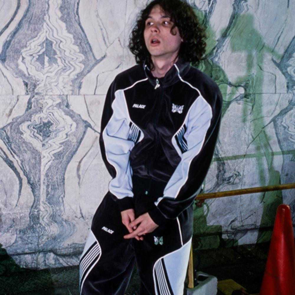 Palace x Needles Track Jacket Black Unisex Outerwear P27NDCS001