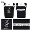 Snoopy Travel Passport Shoulder Bag, Black, SPZ-4088