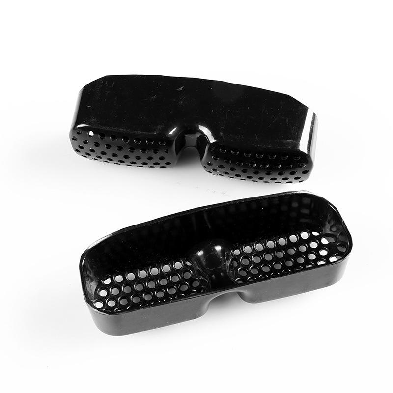 2Pcs/set Car Under Seat Air Conditioner Vent Outlet Duct Shell Cover Fit For Ford Edge 2015 -2016 Auto Interior