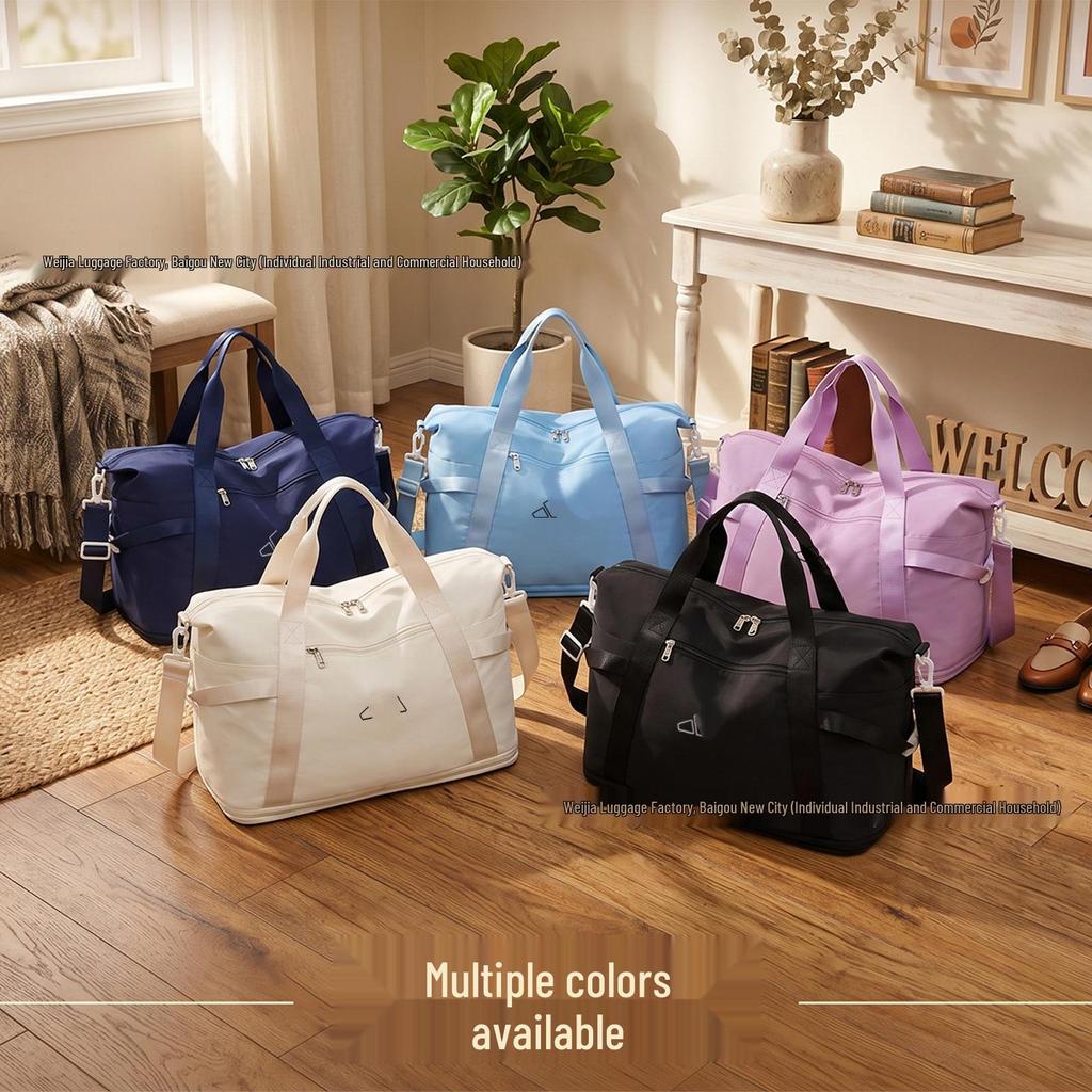 Men's Large Capacity Wet-Dry Travel Bag for Business, Sports, and Maternity Use