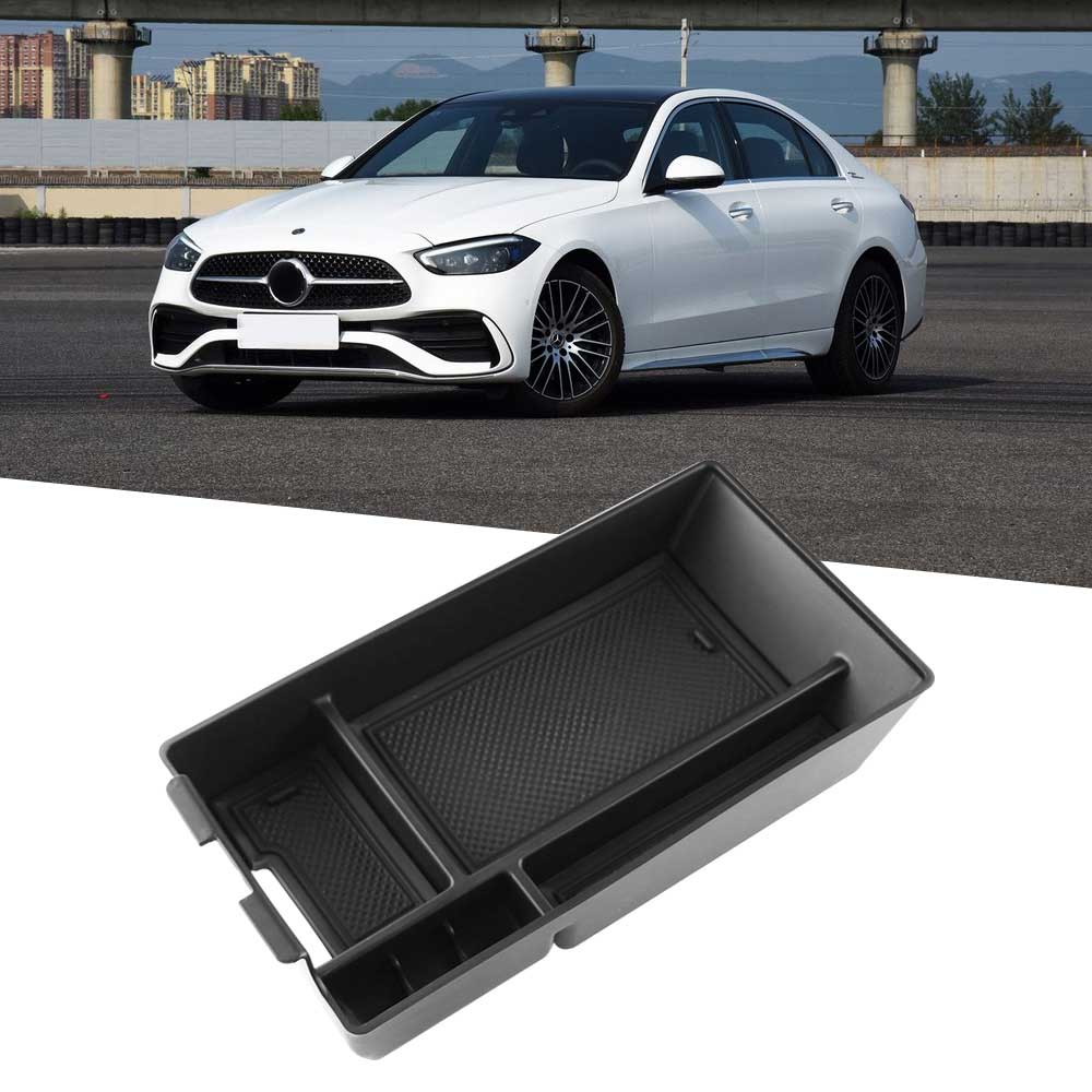 Car Central Armrest Storage Box Center for Mercedes Benz C Class W206 220d 2022 2023 2024 Console Organizer Containers
