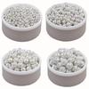 LNRRABC 4 6 8 10 12 Mm Alloy Fine Space Loose Hollow Beads Charms Wholesale