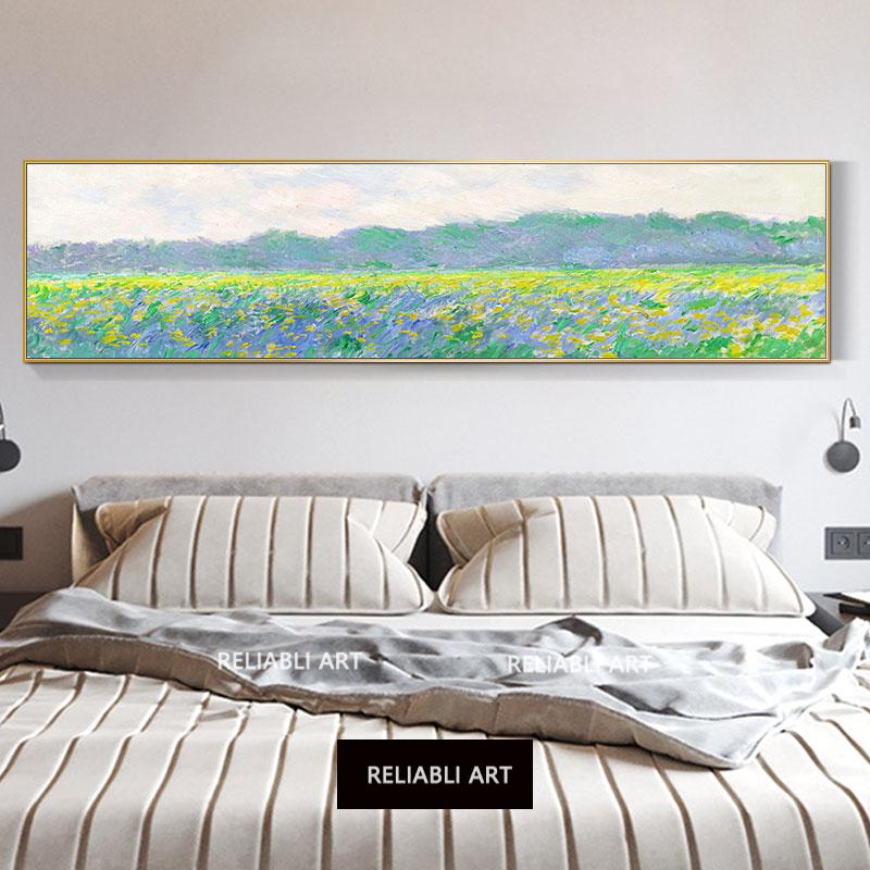 Classic Sunrise Impression Bedroom Decoration Wall Art Bedside Background Posters Prints Monet Van Gogh Famous Painting Cuadros