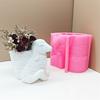 Adorable Succulent Flower Pots Mold Decorative Cartoon Sheep Silicone Ornament Mold For Succulent Planters And Pens