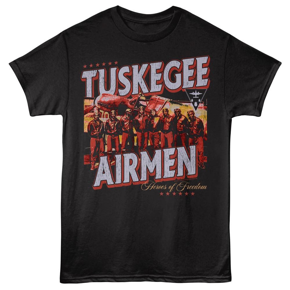 Tuskegee Airmen World War 2 Heroes Of Freedom Men s T Shirt XXXL