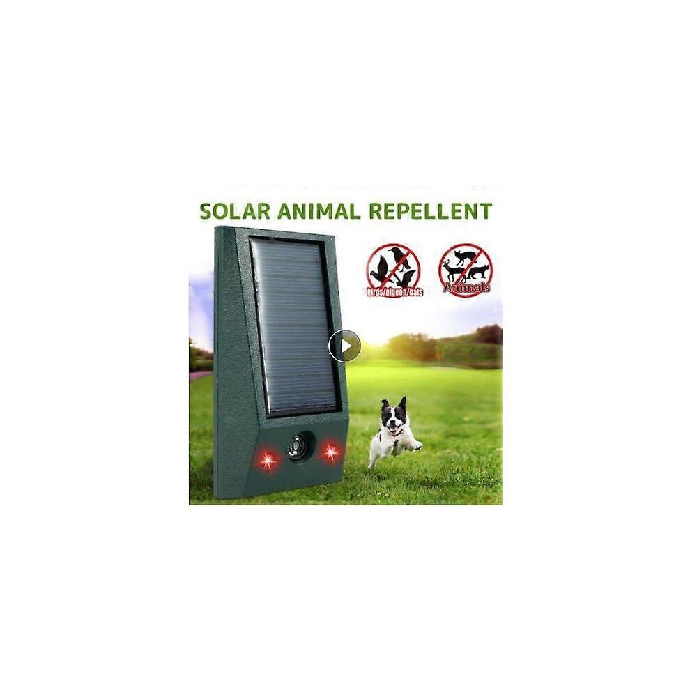Waterproof Animal Repellent Solar Bird Repeller Outdoor Ultrasonic Sonic Rodent Repeller
