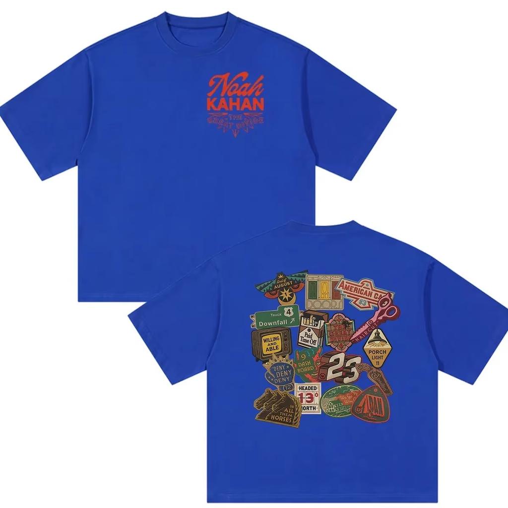 Noah Kahan The Great Divide Tour 2026 Graphic Tshirt Vintage High Quality Oversized Harajuku Clothing Short Sleeve Casual Tees