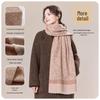 JIUMU 100% Cashmere Women's Scarf & Shawl