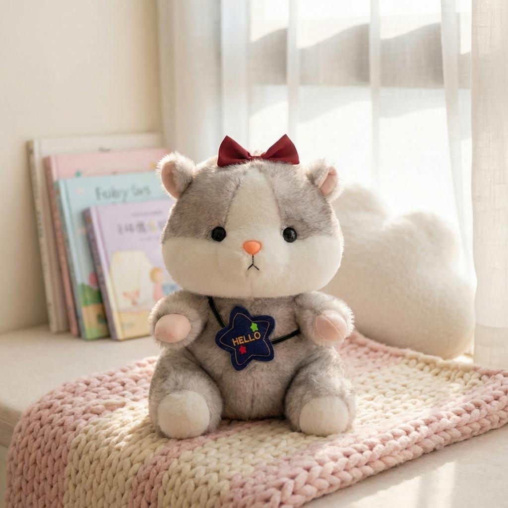 Cute Hamster Plush Toy Doll/sleep Gift