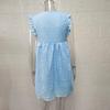 Elegant Women Casual Dress Hollow Out Lace Crochet V Neck New Arrival Fashion Dress