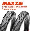 2 SZT MAXXIS 29 Opona Rowerowa MTB 27.5x2.25 29x2.25 REKON RACE EXO Opony Opona Odporna na Przebicia Opona/Dętka Roweru MTB Terenowa Downhill