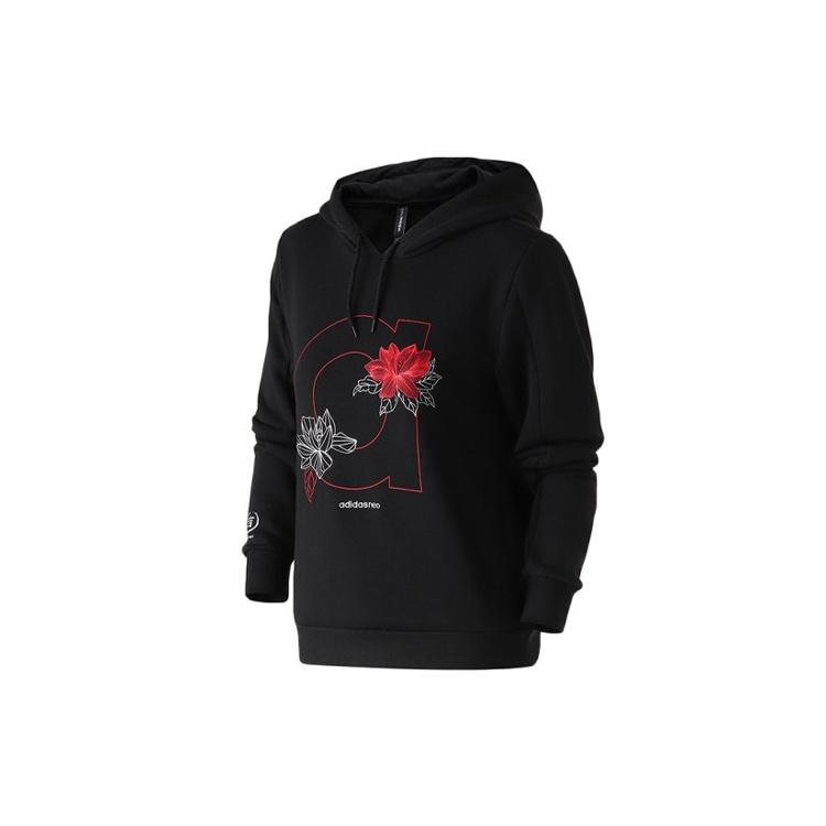(WMNS) adidas neo Sweat Hd Sports Black Women s DZ7601 M