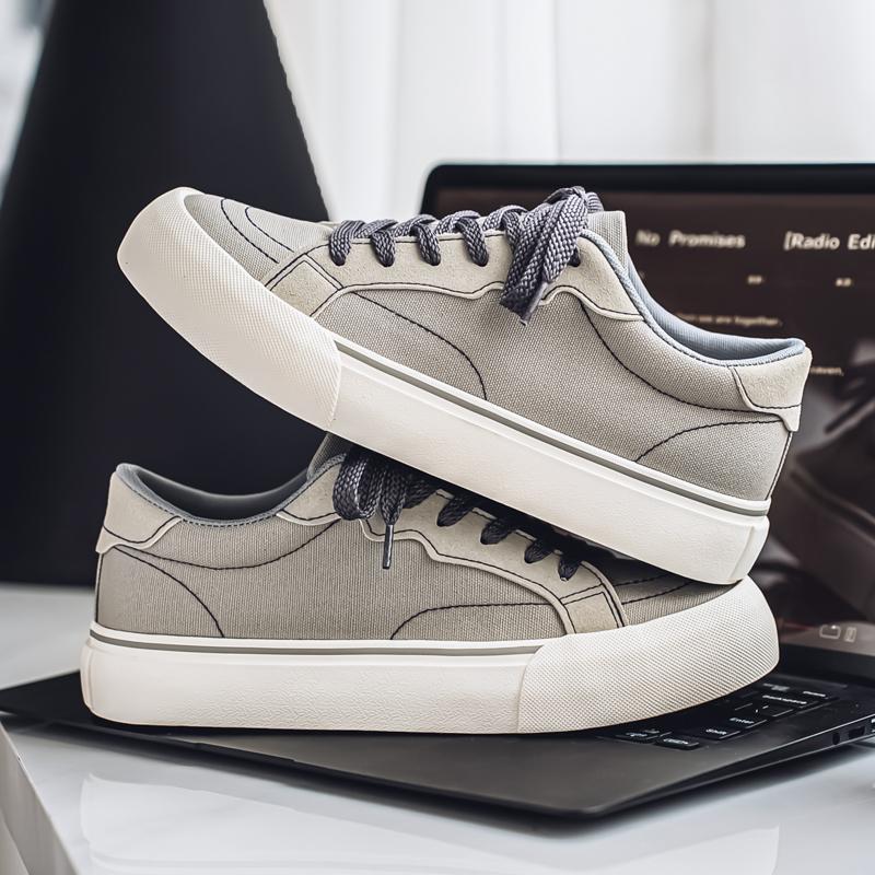 

НОВЫЕ 2025 Кеды для скейтборда Мужские Спортивные кроссовки Дышащие Обувь на платформе Роскошные Удобные Повседневные Атлетические Кроссовки Мужские F 44