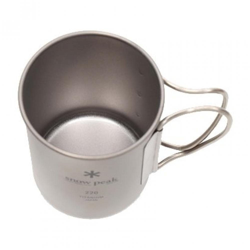        Snow Peak Titanium Single Hrnek 220 Mg 141 [venkovní hrnek]