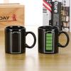 Bulb Light Tetris Battery Pattern Mugs Temperature Changing Water Gifts Cup