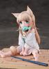 My Cat Is a Cute Girl Kinako Sitting Fish Complete Figure Limited Edition with Bonus Ver. 1/6