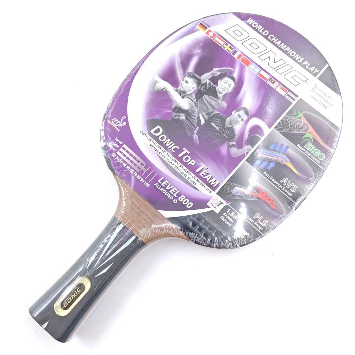 Used [Unused] DONIC Top Team 800 Table Tennis Racket 754198 DONIC