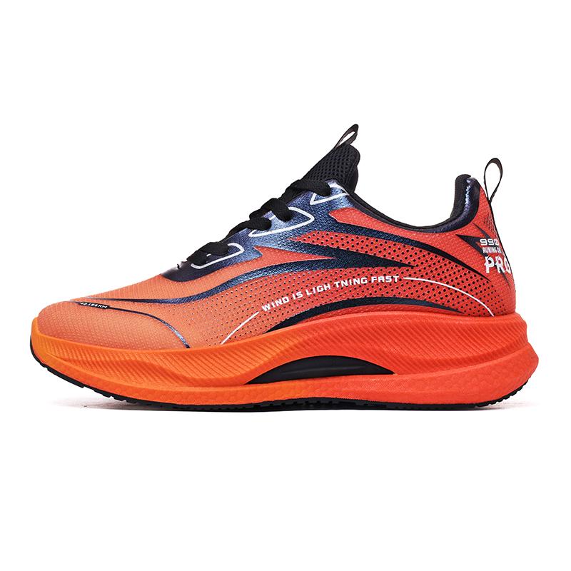 Running Shoes Men Fashion Trendy Mesh Outdoor Sports Training Competition Jogging Shoes Lightweight Flat Lace-up Sneakers Man