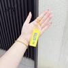 Colorful Backpack Ornament Butter Bar Fidget Keychain, Clicker Toy for Stress Relief, Cute Portable PLA Accessory Macaron Color Bag Charm, Novelty