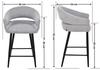 OTILO upholstered chair, beige fabric