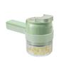 Vegetable Chopper 1PC Household Multifunctional  Rechargeable Garlic Beater Cooker Peeler Brush Dish Whisk Handheld Cooker