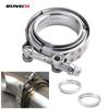 2" 2.25" 2.5" 2.75" Stainless Steel 304 Car Exhaust V-band Male Female Exhaust Flange V band Quick Release Clamp Kit