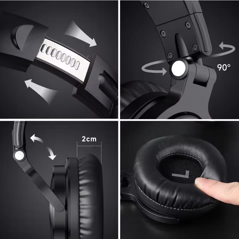Xiaomi Bezdrátová sluchátka Youpin 110H Doba přehrávání, Bluetooth 5.2, Skládací Pohodlný střih, Stereo sluchátka s hlubokými basy s mikrofonem