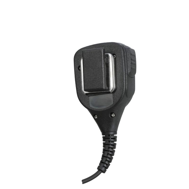 Replacement Handheld Speaker Microphone for IC-F1000 IC-F2000 Two Way Radio Speaker Mic with Back Clip & 3.5mm Port