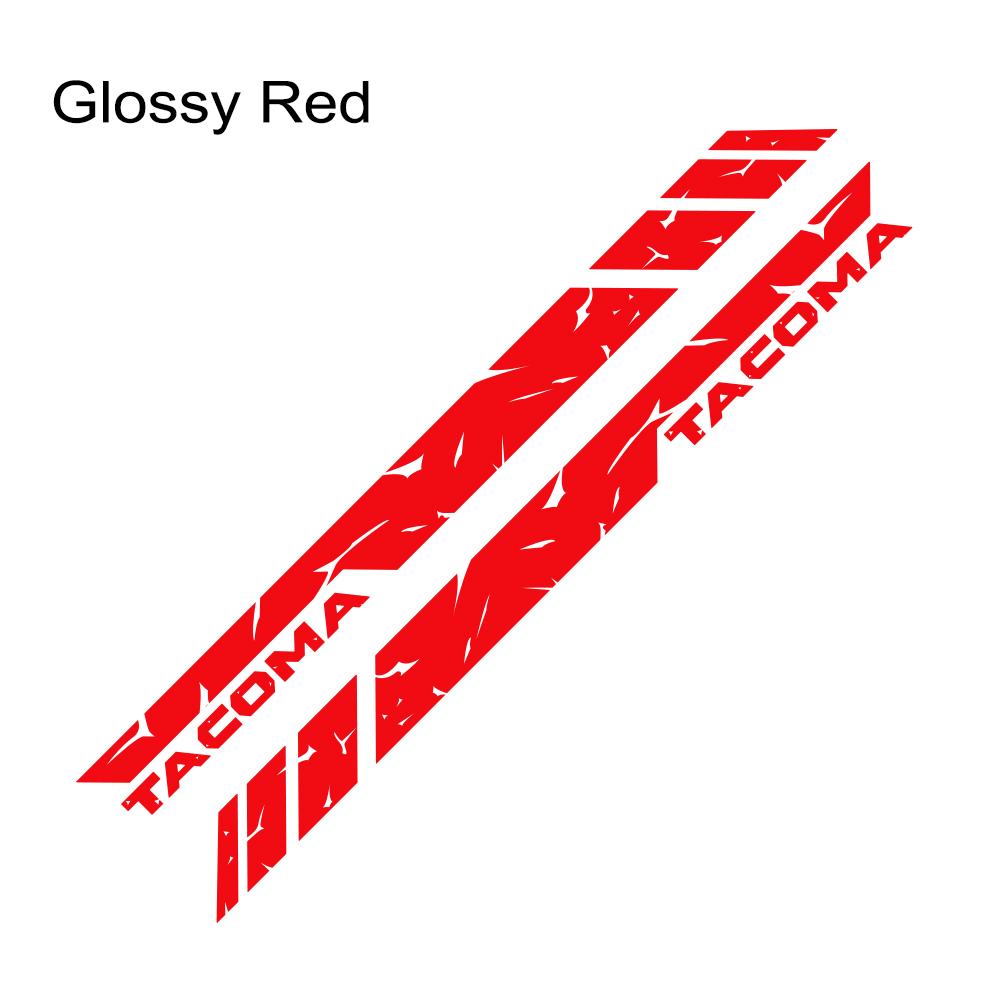 Nálepky s pruhmi na bočnej sukni na dverách auta pre Toyota Tacoma Pickup Grafický vinylový dekor Obtisky Custom Cover Auto Exteriér