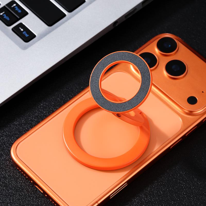 Foldable Magnetic Phone Stand: Double-Sided, Super Strong Magnet for Desktop