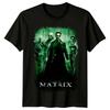 Matrica (1999 m) Filmo plakato įkvėpti marškinėliai Retro 80-ųjų T-shirt