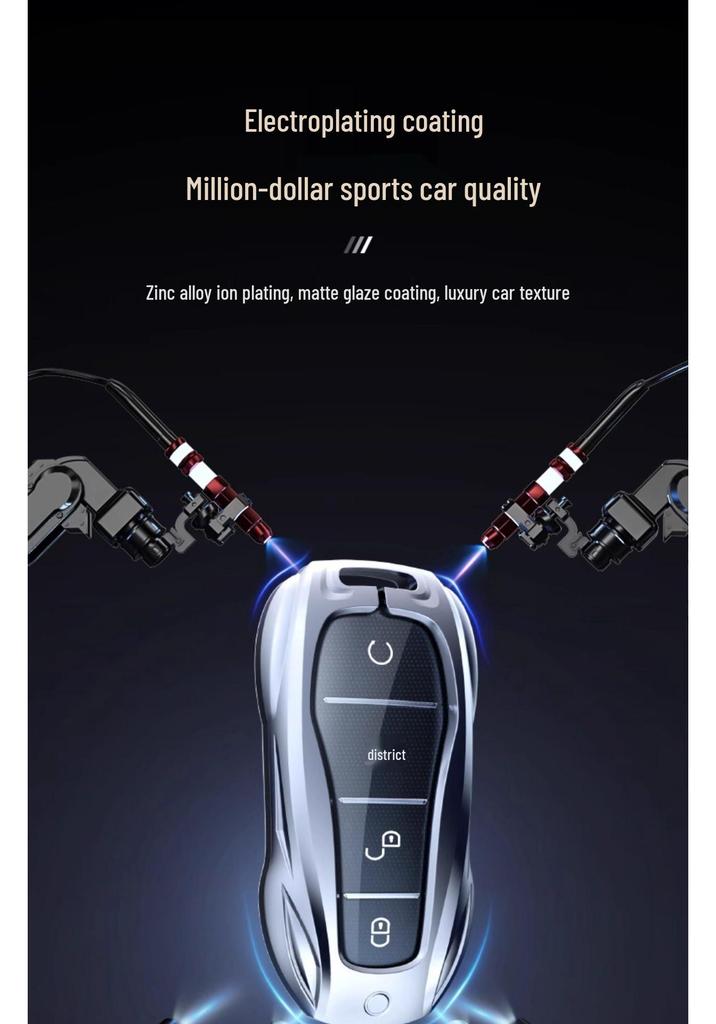BYD Cross-Border Key Case: Compatible with Han DMI, Song Plus, Qin L, Tang Max, Yuan Pro, EV Seal 06, Sea Lion 07