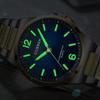 CURREN 8493 NEW Luxury Brand Wristwatches for Men's Stainless Steel Band Quartz Watch Simple Business Clock with Luminous Hands