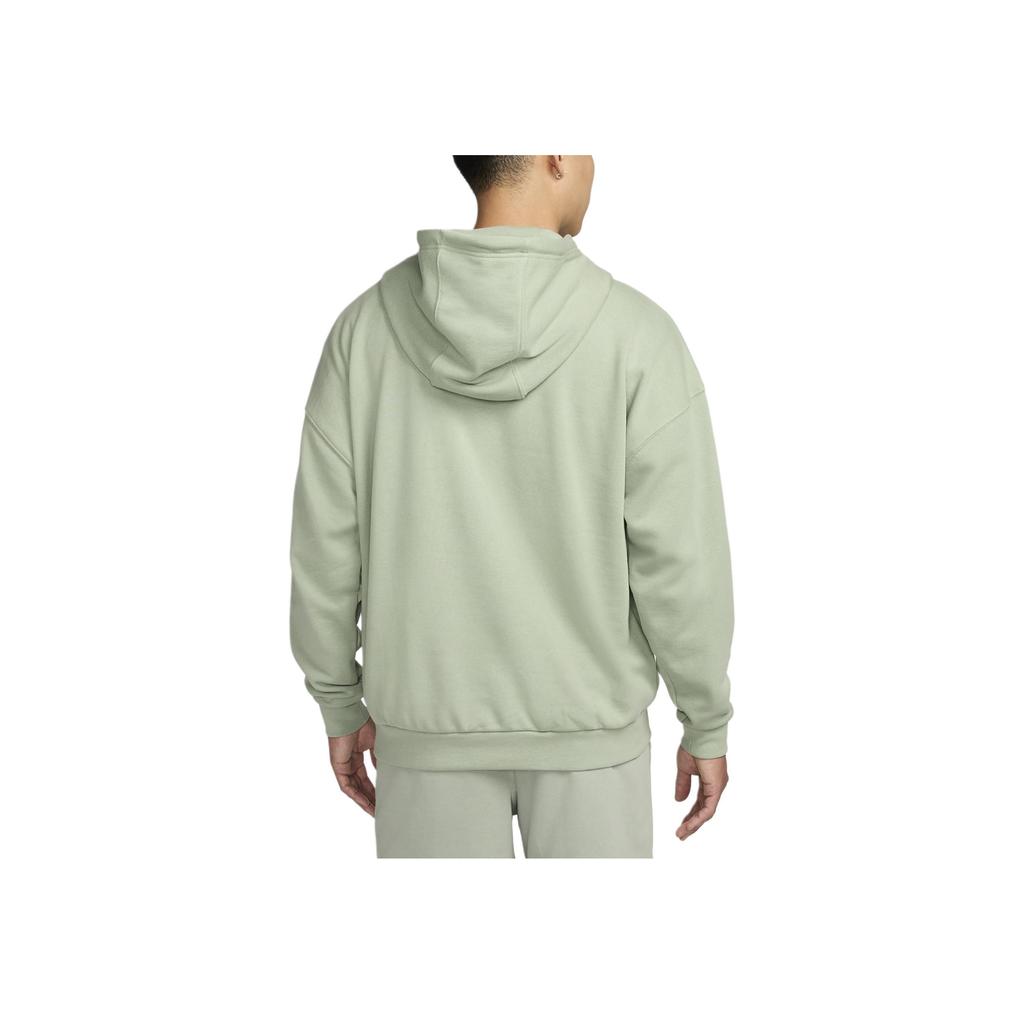 Nike Club Fleece Solid Soft Comfortable Knitted Hoodie Men Hoodies Emerald-Horizon White HJ1817-370