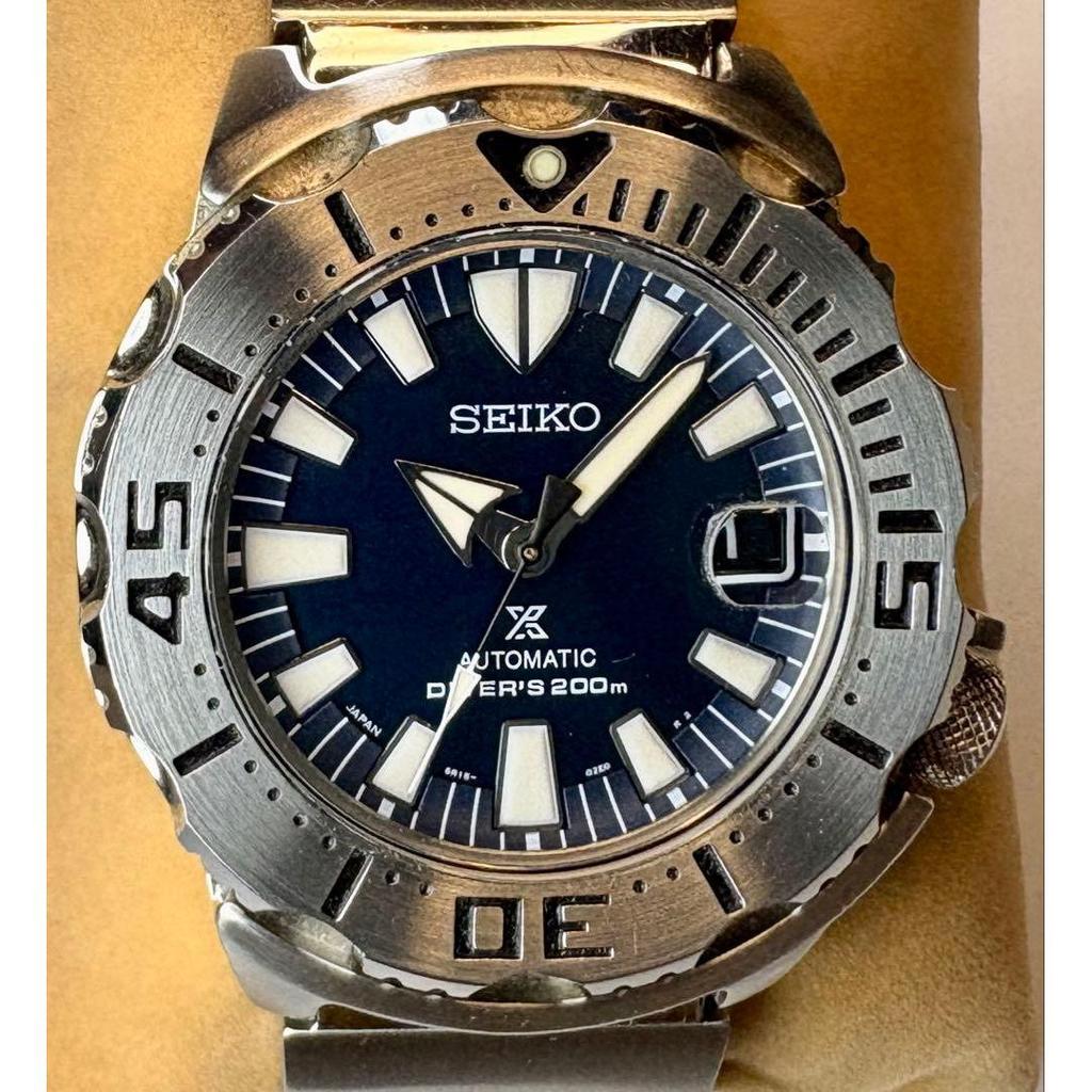 Used SEIKO PROSPEX Navy Monster SZSC003/6R15-02X0