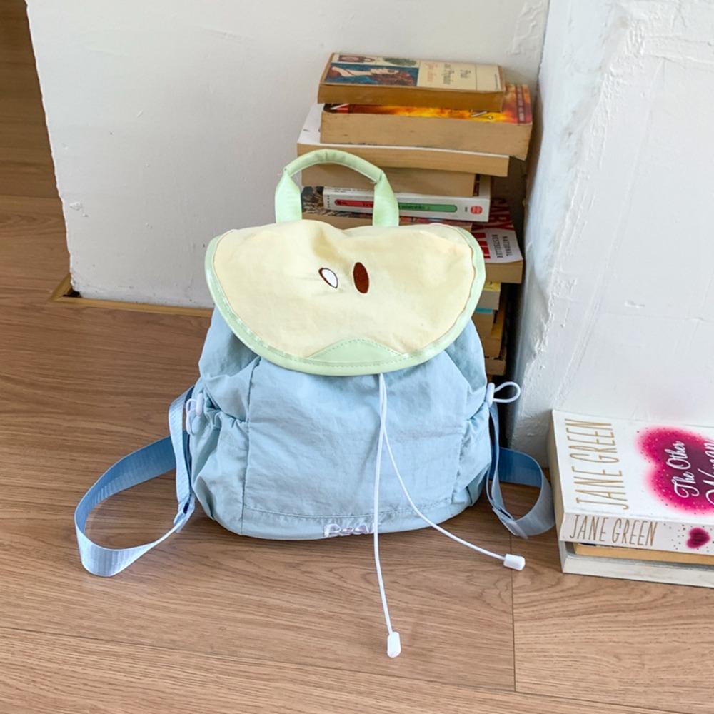 

Дорожный фруктовый нейлоновый рюкзак в корейском стиле, походная наплечная сумка, для офисного работника синий