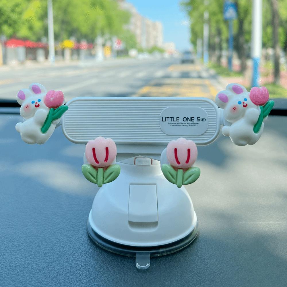 Gravity Clamp Car Phone Holder Adjustable Viewing Angle Car Mobile Holder Car Dashboard