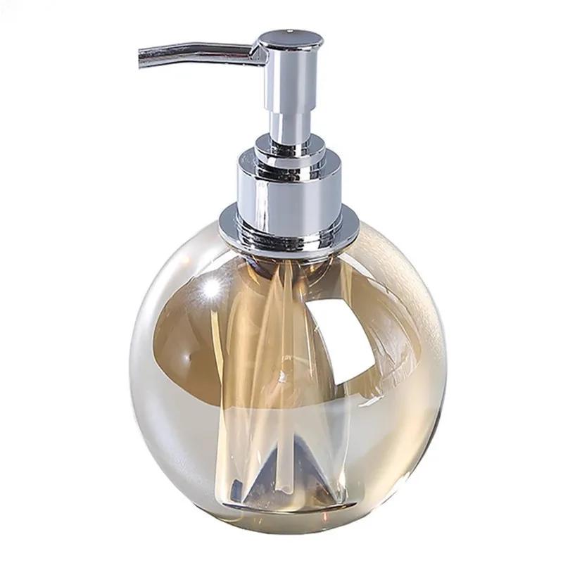 1pc Nordic Portable Crystal Home Hotel Bathroom Decor Ornaments Soap Dish Lotion Bottle Mouth Cup Decorations Crafts