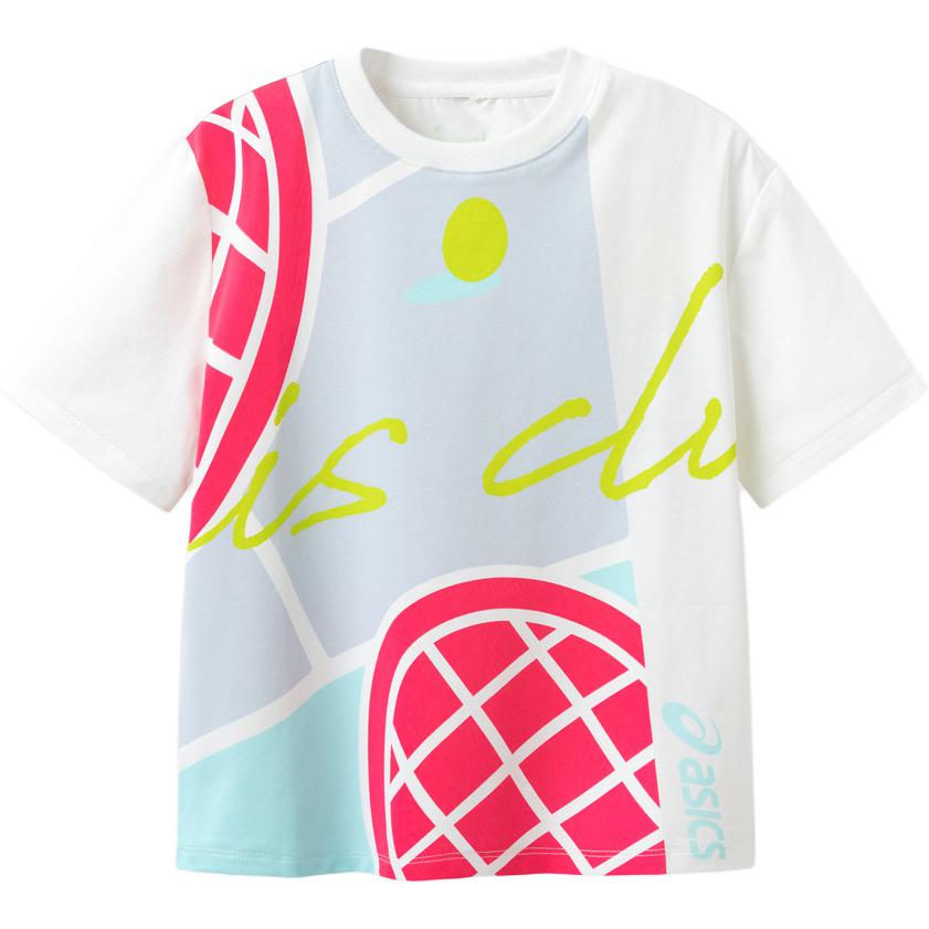 

New Asics T-Shirt Pink Children Aged 3-7 Years Old 332241173019-0620 120