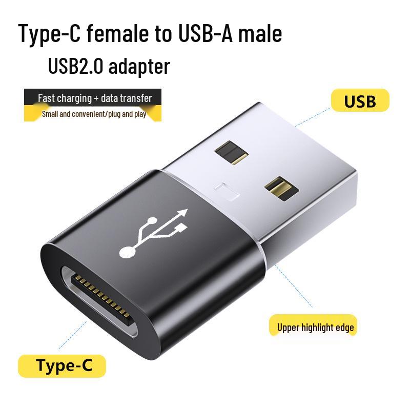 USB to Type-C OTG Adapter & Charging Cable