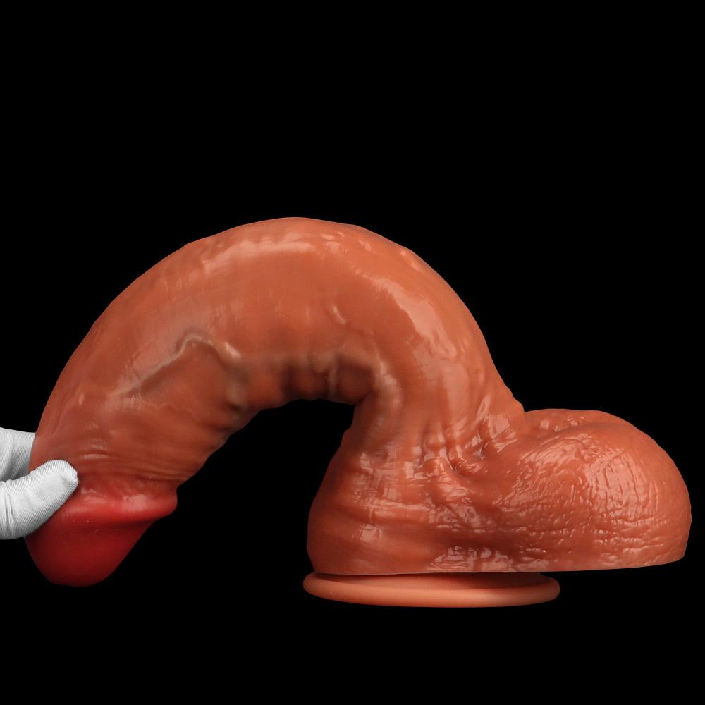 4 Size Large Liquid Silicone Dildo Simulated Penis Butt Plug Fisting Sex Toy Strap On Cock Big Dick Realistic Cock