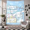Wall TapestryCinnamoroll Art Hanging Cloth Decorative Background Cover for Room Decoration